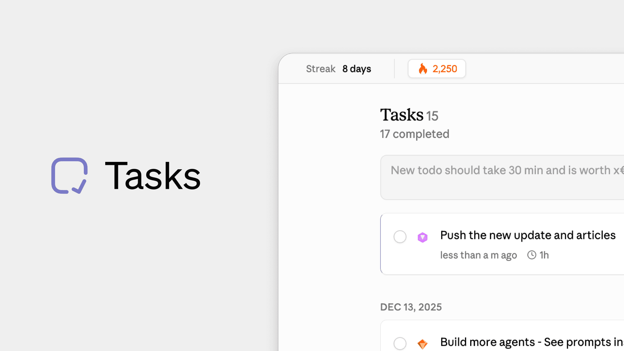 Introducing Tasks: Your AI-Powered Productivity Engine